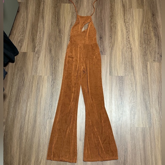 Brown Edikted Jumpsuit - Picture 2 of 7